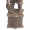 Statuetă  Războinic Edo | Imperiul Benin | bronz | cca 1900 | Nigeria